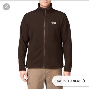 brown north face